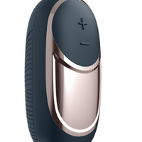 Satisfyer Dark Desire - Dark Blue, Brass