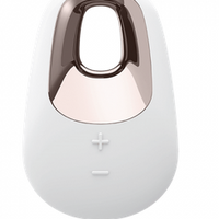 Satisfyer White Temptation - White, Brass
