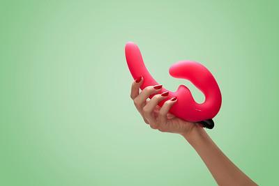 Fun Factory ShareVibe Strapless Double Dildo Pink