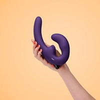 Fun Factory ShareVibe Strapless Double Dildo Dark Violet