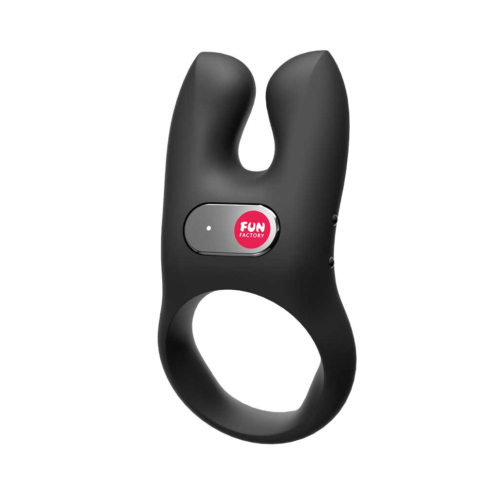 Fun Factory NŌS Vibrating Cock Ring - Black
