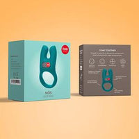 Fun Factory NŌS Vibrating Cock Ring - Deep Sea Blue