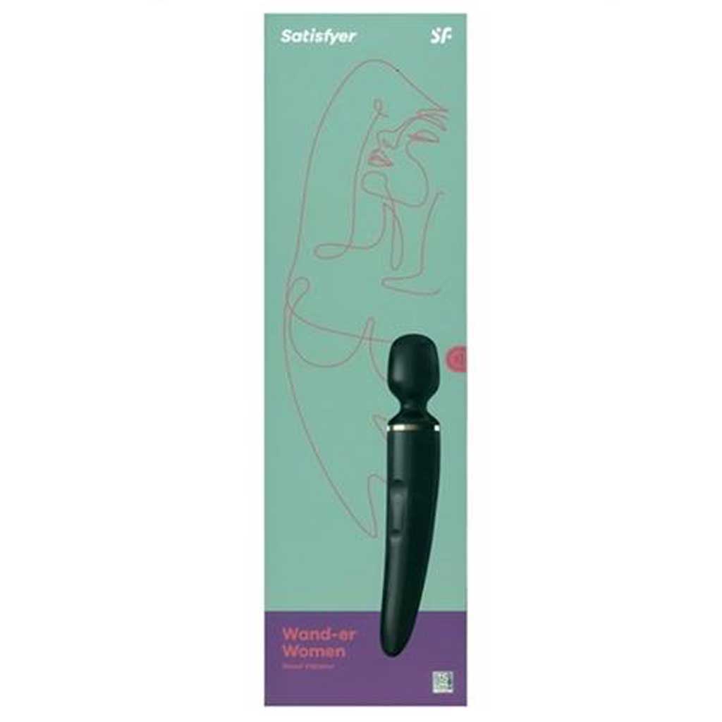 Satisfyer Wand-er Women
(Black/Gold) - Black/Gold
