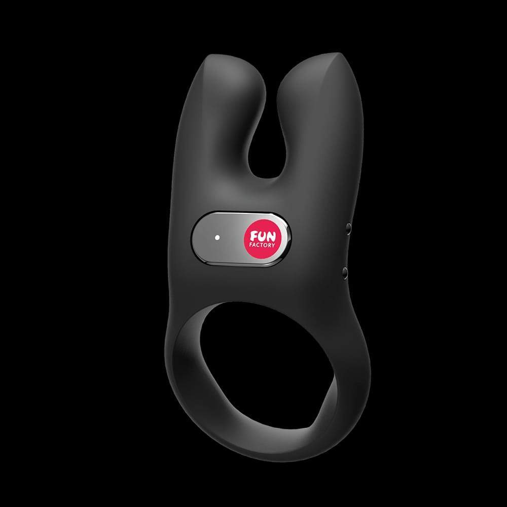 Fun Factory NŌS Vibrating Cock Ring - Black