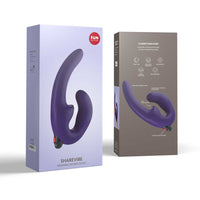 Fun Factory ShareVibe Strapless Double Dildo Dark Violet