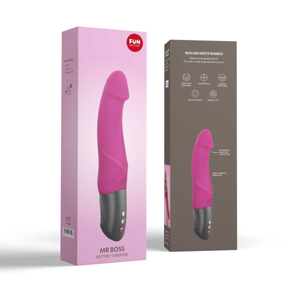 Fun Factory Mr. Boss Vibrator Battery Plus Blackberry