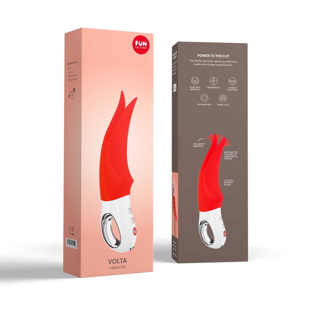 Fun Factory Volta G5 Dynamic Vibrator Orange