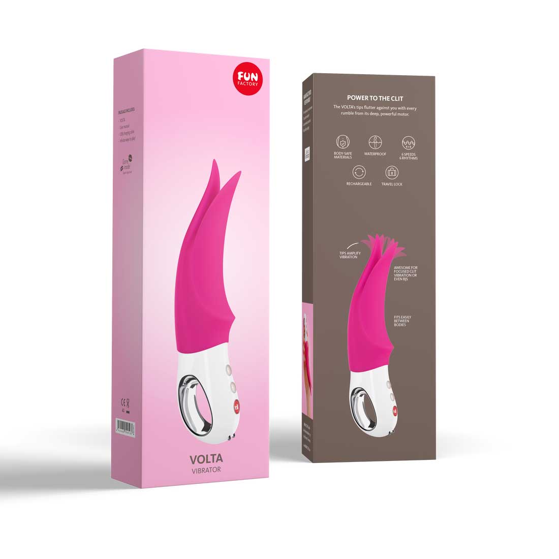 Fun Factory Volta G5 Dynamic Vibrator Blackberry