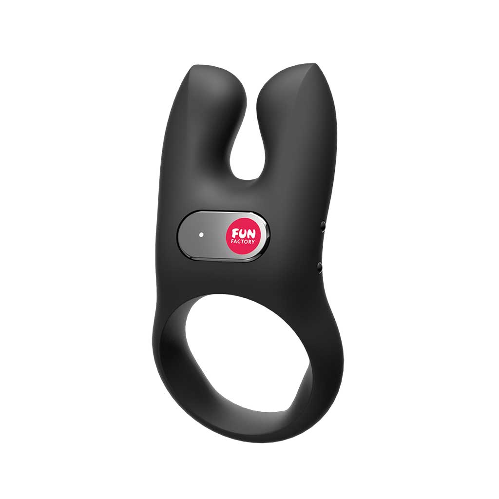 Fun Factory NŌS Vibrating Cock Ring - Black