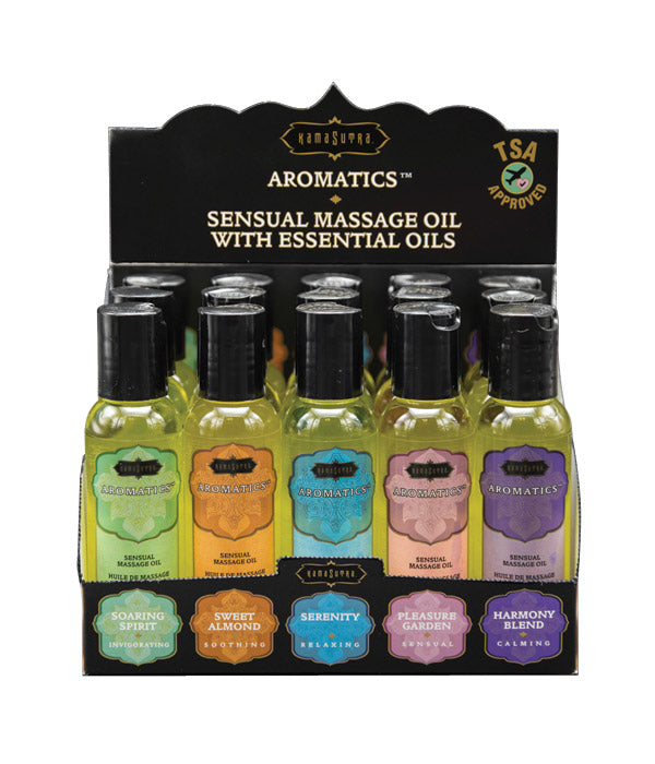 Aromatic Massage Oil Pre Pack 2oz