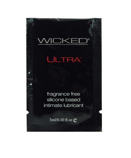 Wicked Ultra Lube- Silicone Sachet 0.10 oz