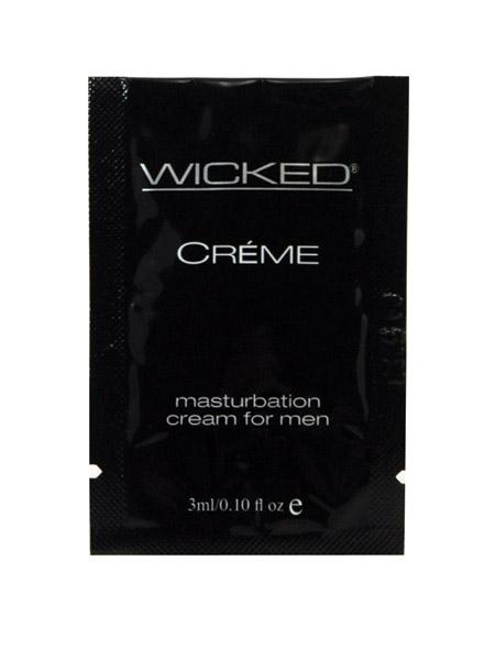 Wicked Creme Masturbation Cream Sachet