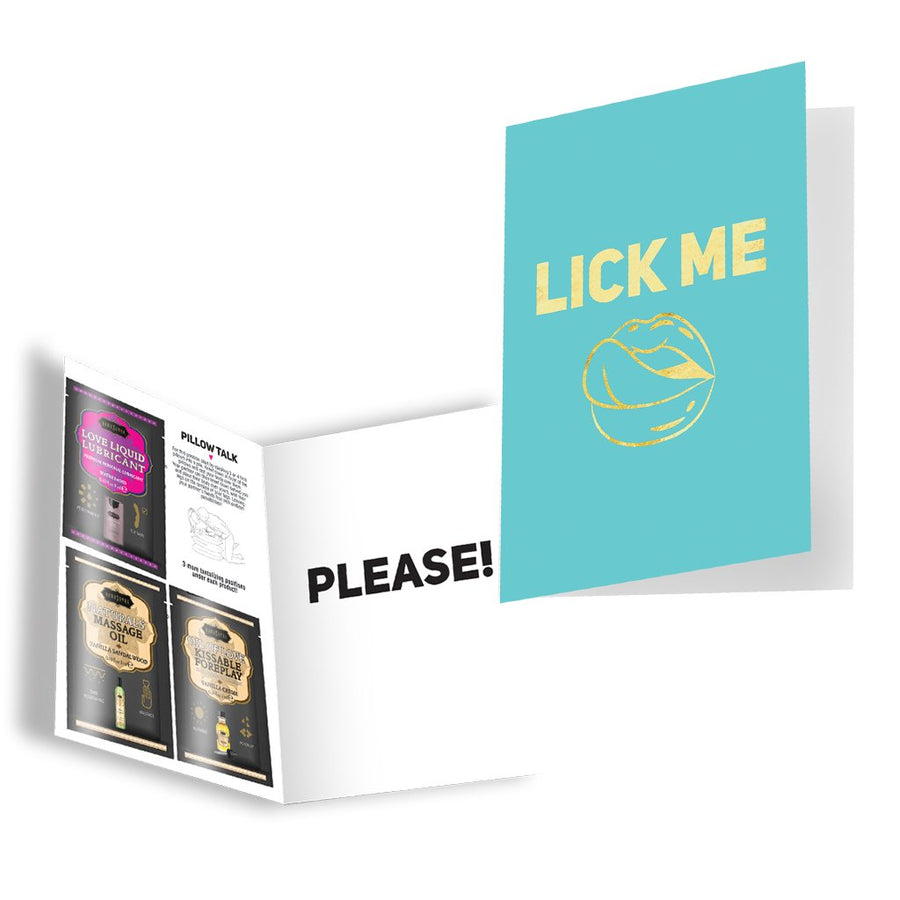 Lick Me - Naughty Notes Card